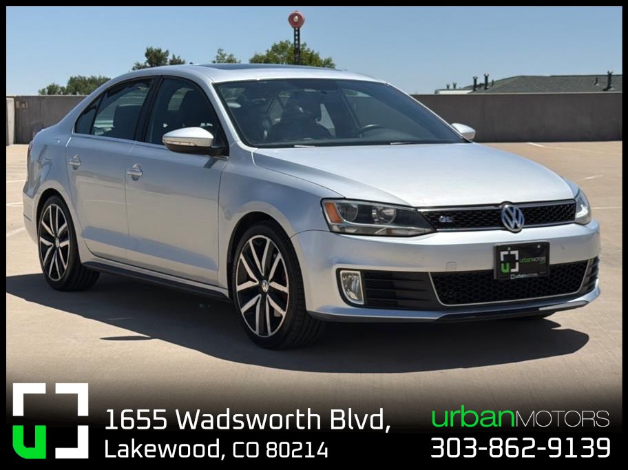 Silver 2014 Volkswagen Jetta GLI FWD Sedan Front-Wheel Drive 6-Speed Dual Clutch
