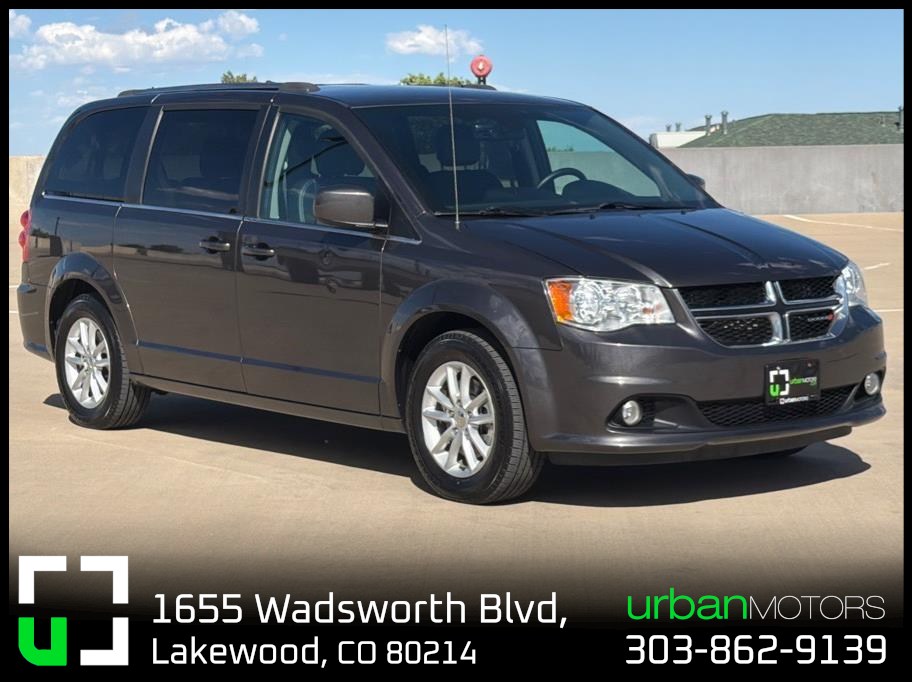 Black 2019 Dodge Grand Caravan Minivan Front-Wheel Drive 6-Speed Automatic
