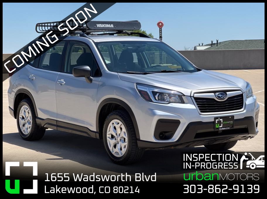 Silver 2019 Subaru Forester SUV / Crossover All-Wheel Drive Continuously Variable Transmission