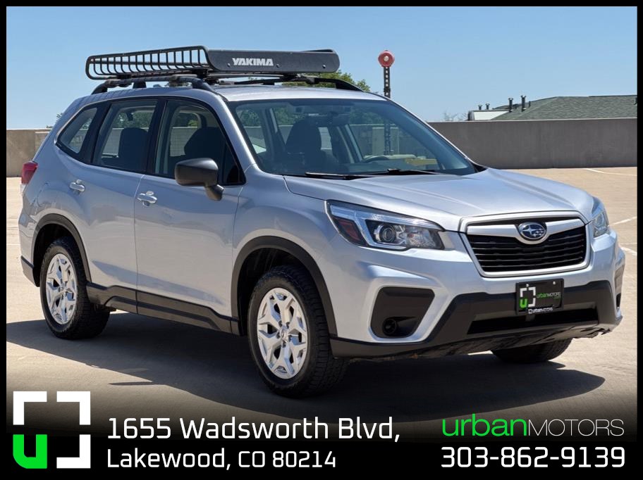 Silver 2019 Subaru Forester SUV / Crossover All-Wheel Drive Continuously Variable Transmission