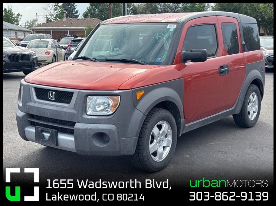Orange 2004 Honda Element SUV / Crossover All-Wheel Drive Automatic