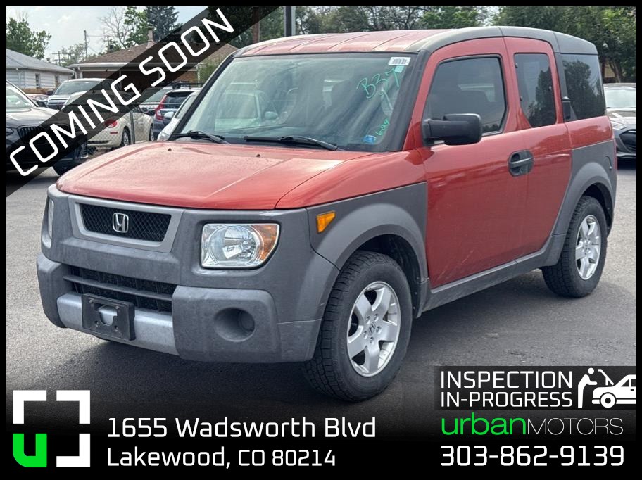 Orange 2004 Honda Element SUV / Crossover All-Wheel Drive Automatic