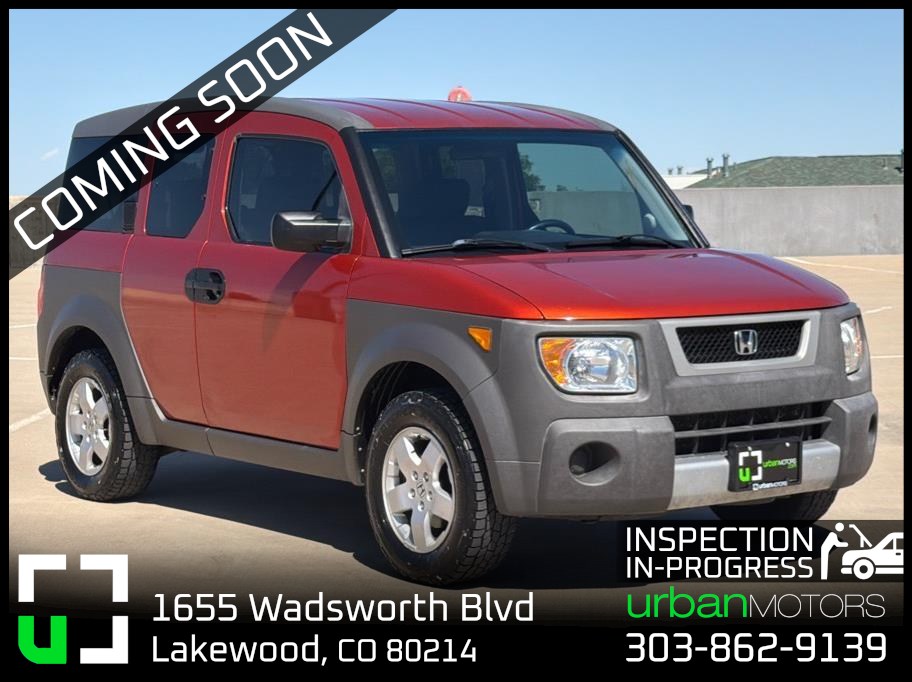 Orange 2004 Honda Element SUV / Crossover All-Wheel Drive Automatic