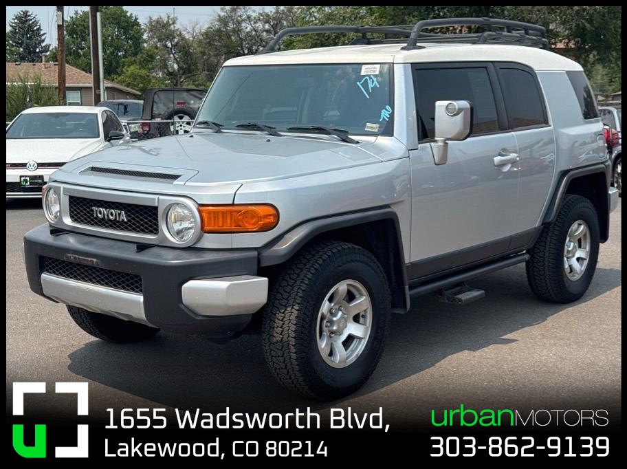 Silver 2007 Toyota FJ Cruiser SUV / Crossover Four-Wheel Drive Automatic