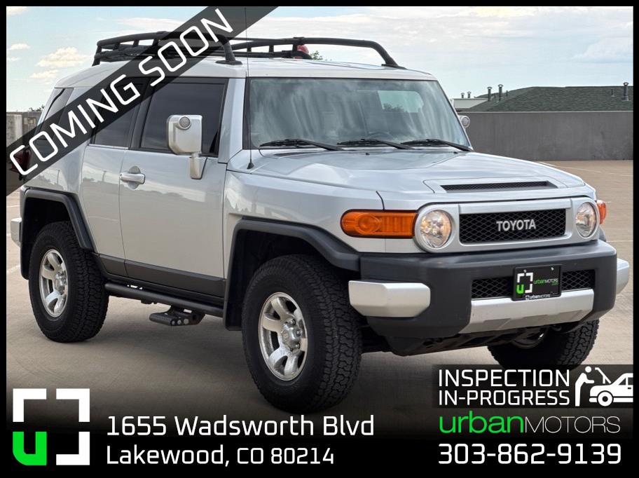 Silver 2007 Toyota FJ Cruiser SUV / Crossover Four-Wheel Drive Automatic