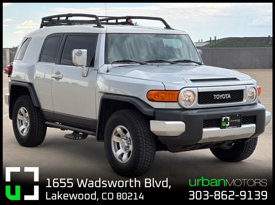 Silver 2007 Toyota FJ Cruiser SUV / Crossover Four-Wheel Drive Automatic