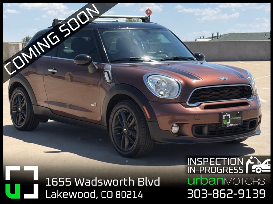 2013 MINI Cooper Paceman S ALL4 AWD