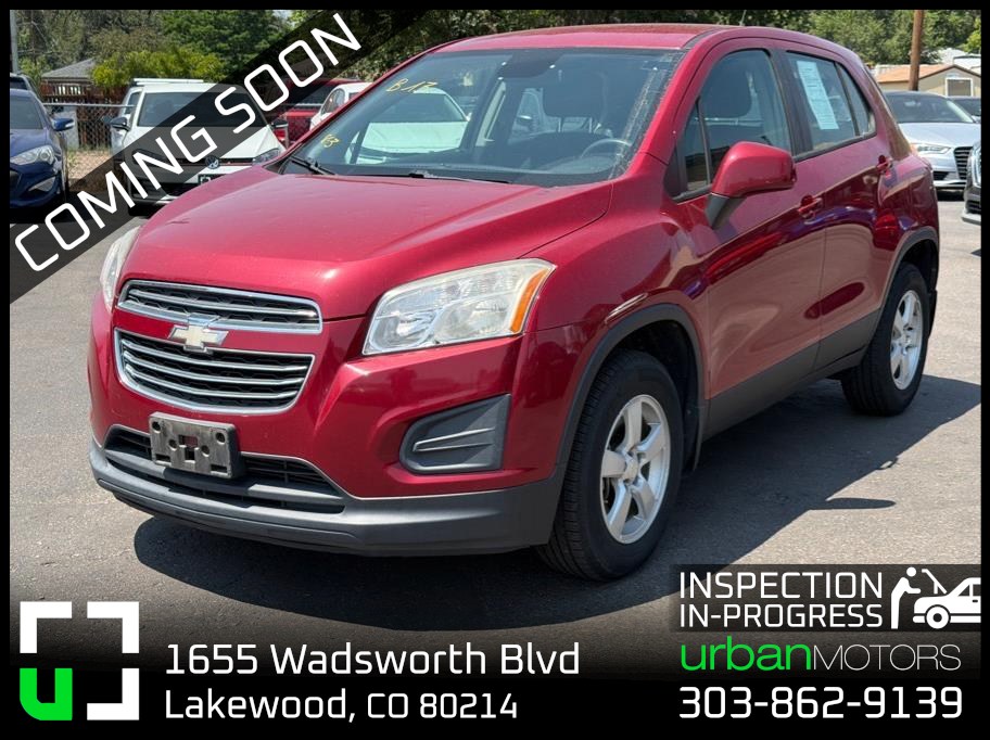 Red 2015 Chevrolet Trax SUV / Crossover All-Wheel Drive 6-Speed Automatic
