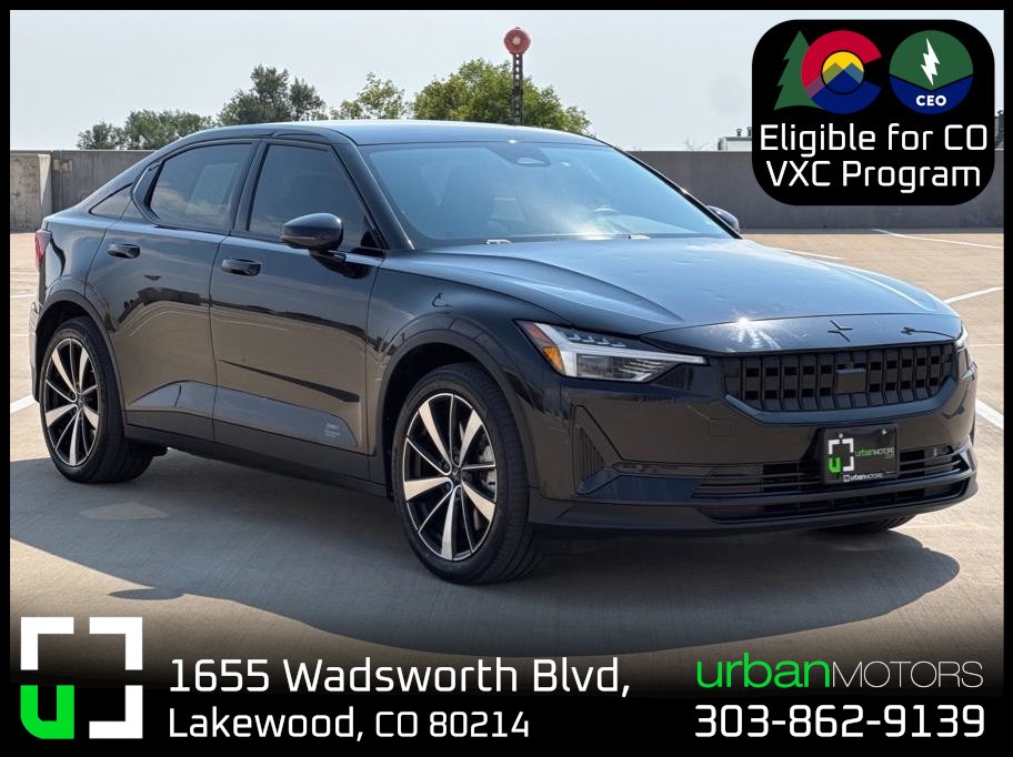 Black 2022 Polestar 2 Sedan All-Wheel Drive Automatic