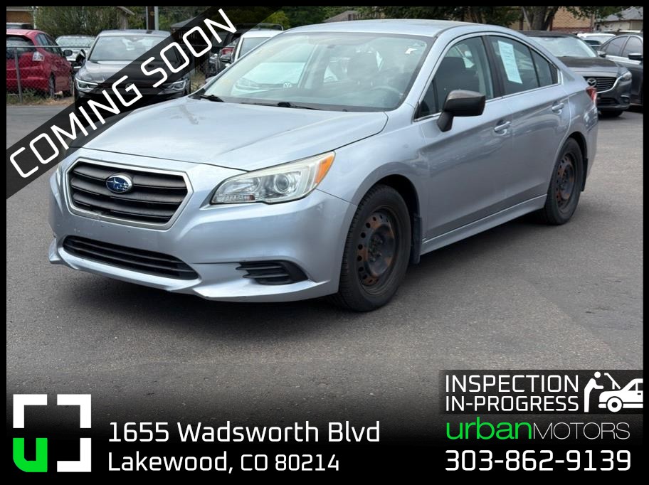 Silver 2015 Subaru Legacy Sedan All-Wheel Drive Continuously Variable Transmission