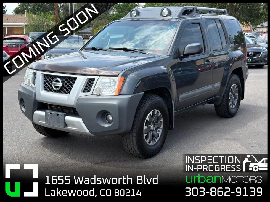 Gray 2014 Nissan Xterra SUV / Crossover 6-Speed Manual
