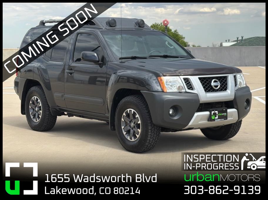 Gray 2014 Nissan Xterra SUV / Crossover 6-Speed Manual
