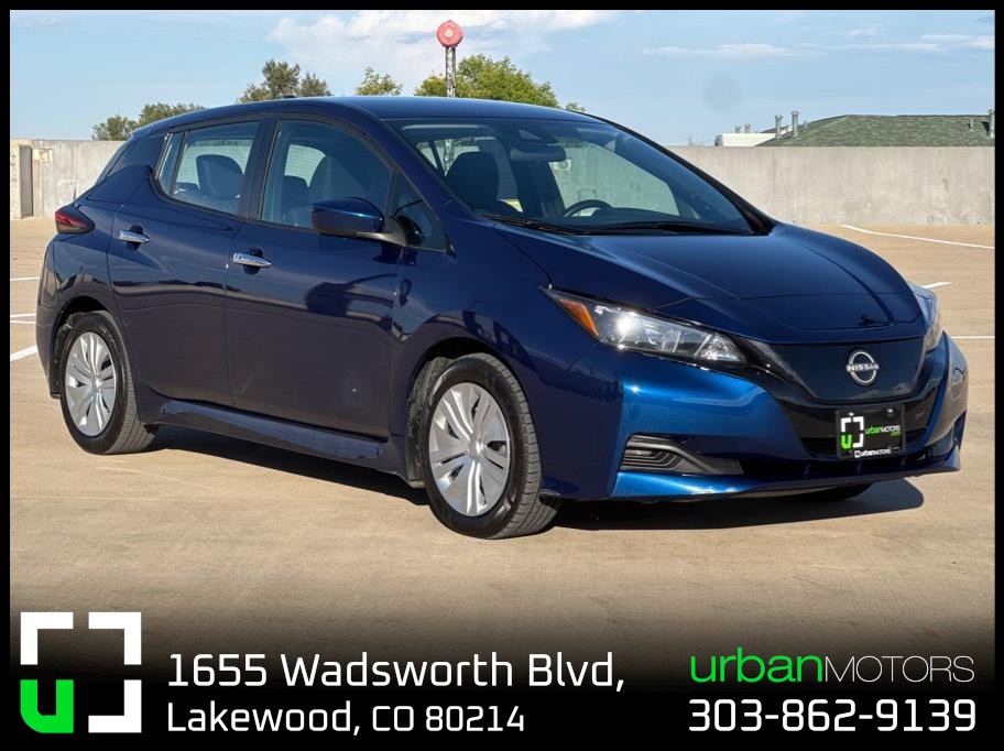 Blue 2025 Nissan LEAF Hatchback Front-Wheel Drive Automatic