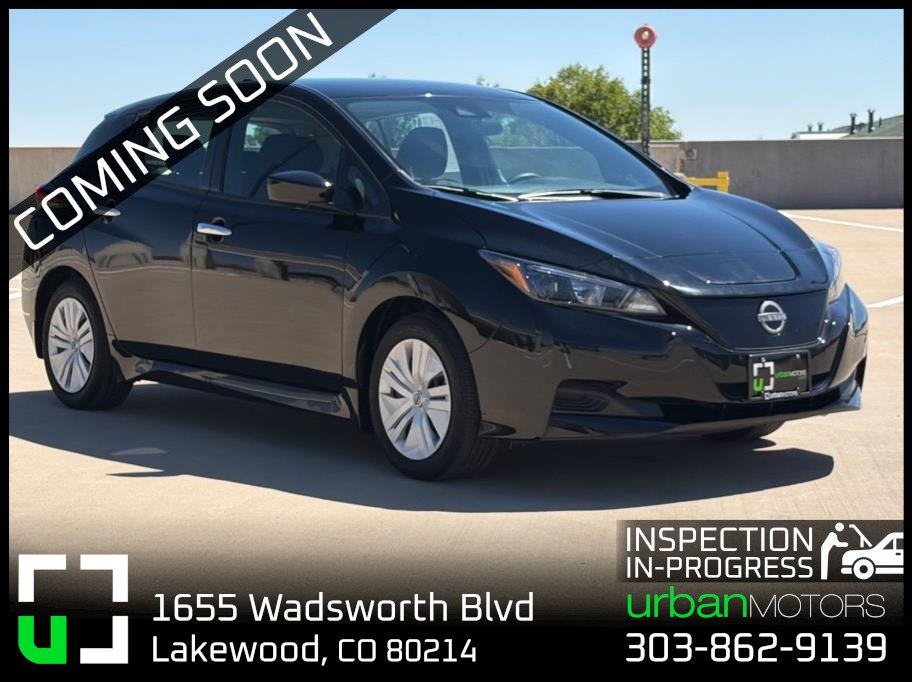 Black 2025 Nissan LEAF Hatchback Front-Wheel Drive Automatic
