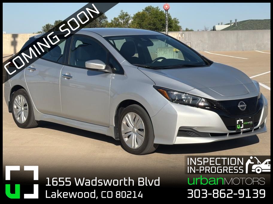 Silver 2024 Nissan LEAF Hatchback Front-Wheel Drive Automatic