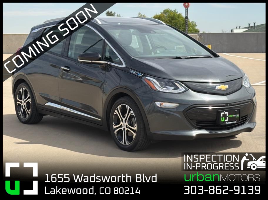 Gray 2018 Chevrolet Bolt EV Hatchback Front-Wheel Drive Automatic
