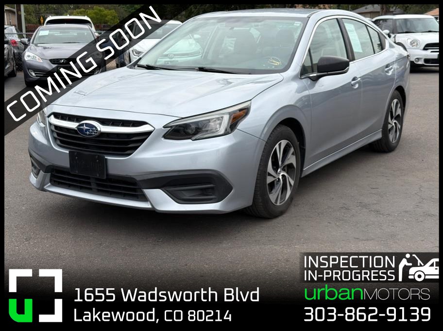 Silver 2020 Subaru Legacy Sedan All-Wheel Drive 8-Speed CVT