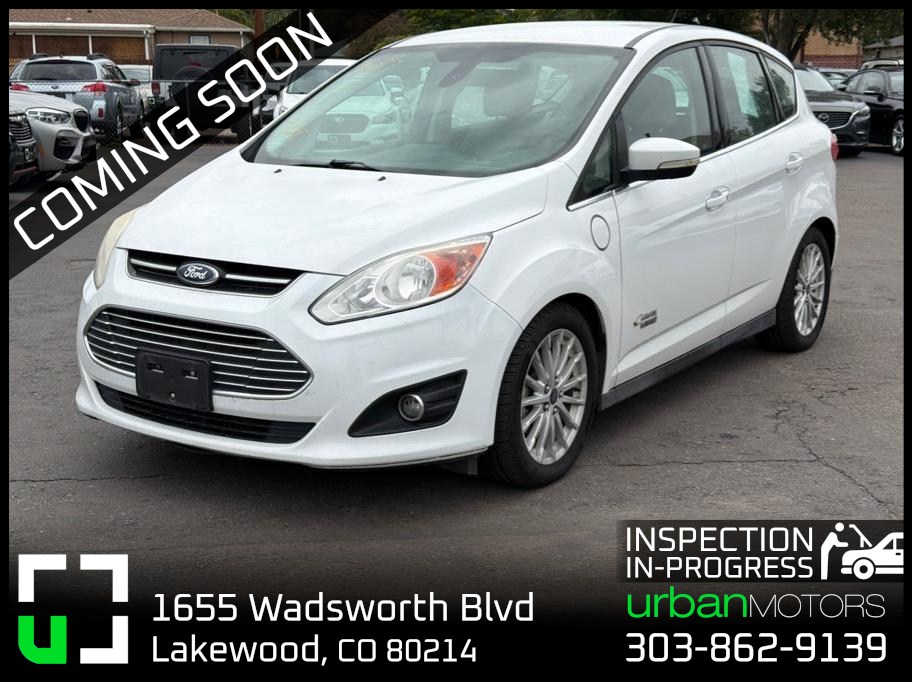 White 2013 Ford C-Max Energi Wagon Front-Wheel Drive Continuously Variable Transmission