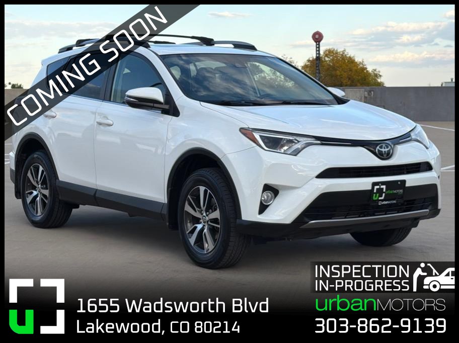 White 2017 Toyota RAV4 SUV / Crossover All-Wheel Drive 6-Speed Automatic
