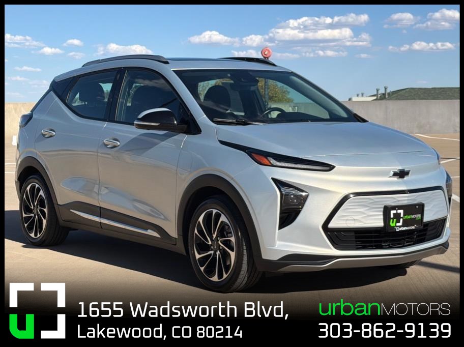 Silver 2022 Chevrolet Bolt EUV Hatchback Front-Wheel Drive Automatic