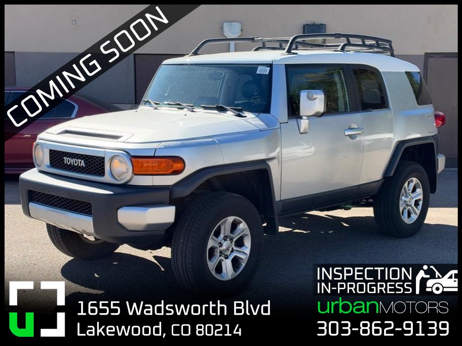 Silver 2008 Toyota FJ Cruiser SUV / Crossover Four-Wheel Drive 5-Speed Automatic Overdrive