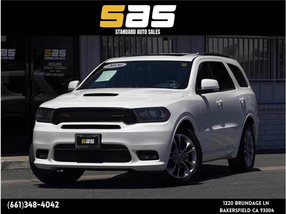 White 2020 Dodge Durango SUV / Crossover Rear-Wheel Drive 8-Speed Automatic