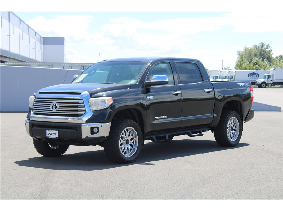 Black 2016 Toyota Tundra Pickup Truck Four-Wheel Drive 6-Speed Automatic