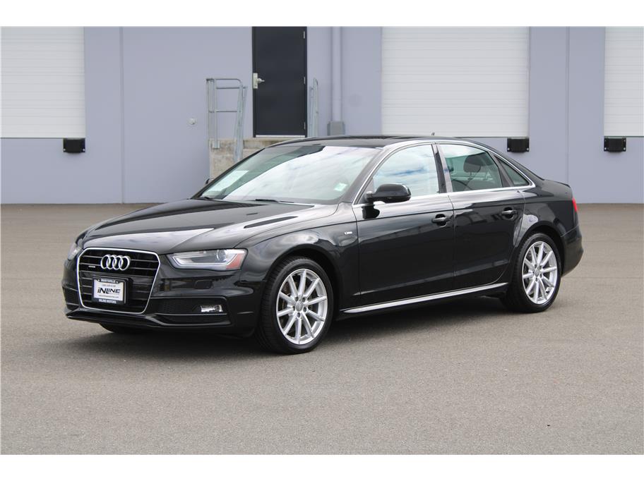 Black 2015 Audi A4 Sedan All-Wheel Drive 8-Speed Automatic