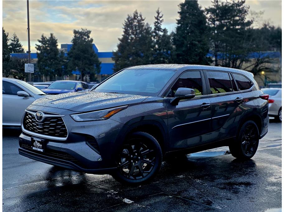 Gray 2023 Toyota Highlander L FWD SUV / Crossover Front-Wheel Drive 8-Speed Automatic