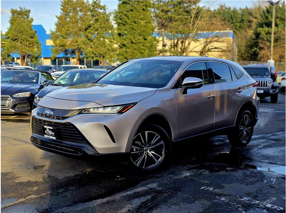 Gray 2021 Toyota Venza LE AWD SUV / Crossover All-Wheel Drive Continuously Variable Transmission