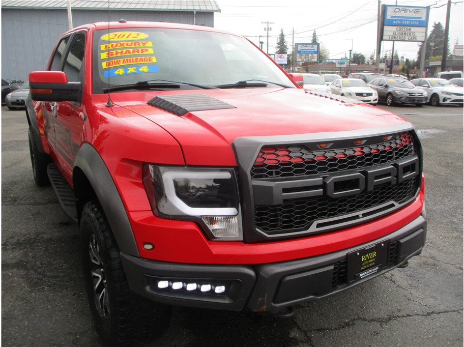2012 Ford F150 SuperCrew Cab Raptor SVT