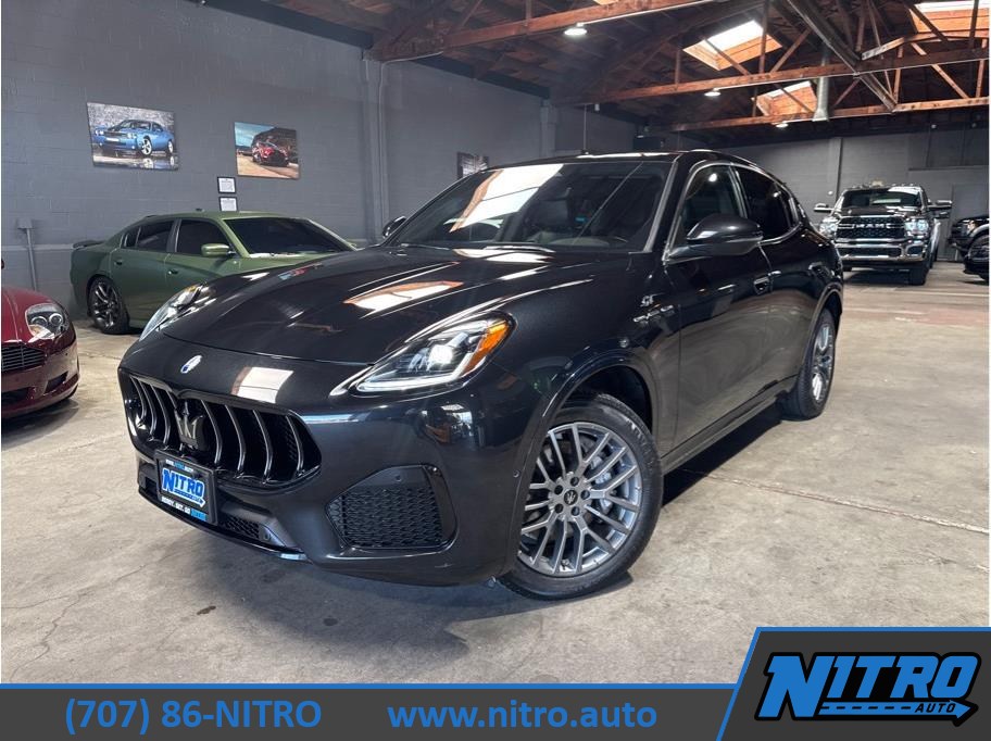 Black 2024 Maserati Grecale GT AWD SUV / Crossover All-Wheel Drive 8-Speed Automatic