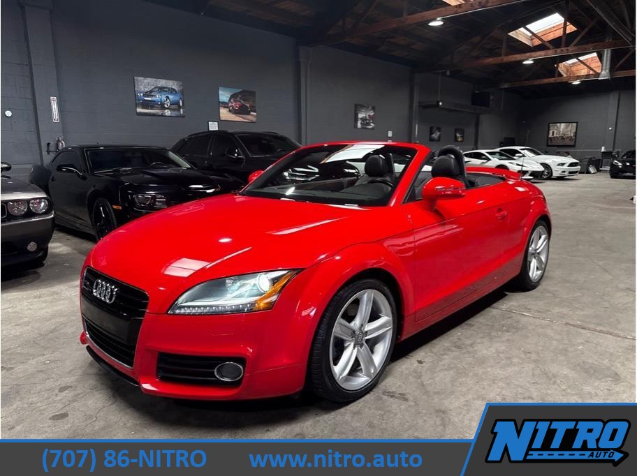 Red 2013 Audi TT Convertible All-Wheel Drive 6-Speed Automatic