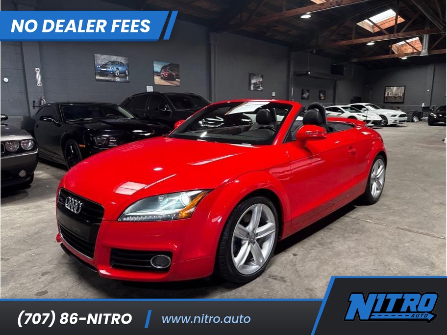 Red 2013 Audi TT Convertible All-Wheel Drive 6-Speed Automatic