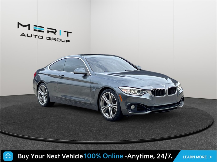 Gray 2017 BMW 4 Series Coupe Rear-Wheel Drive 8-Speed Automatic