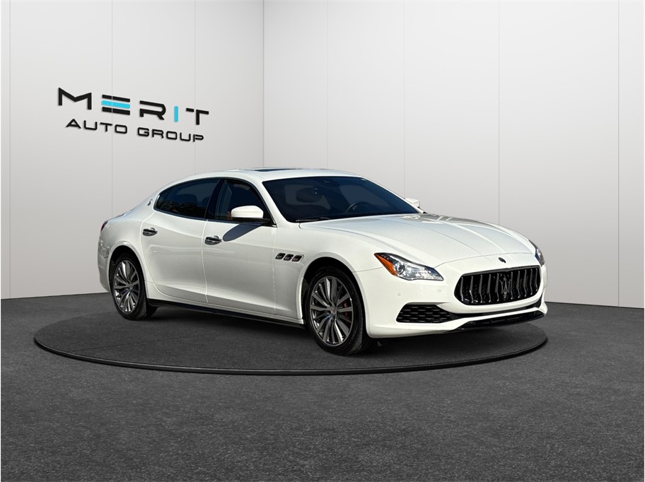 White 2017 Maserati Quattroporte S RWD Sedan Rear-Wheel Drive 8-Speed Automatic
