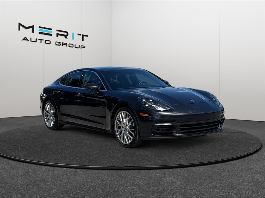 Gray 2017 Porsche Panamera Sedan All-Wheel Drive 8-Speed Automatic