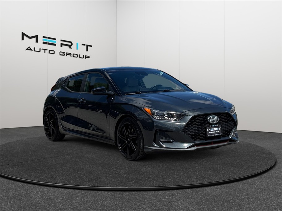 2019 Hyundai Veloster Turbo Ultimate FWD Gris Coupé Tracción delantera 6 velocidades Manual