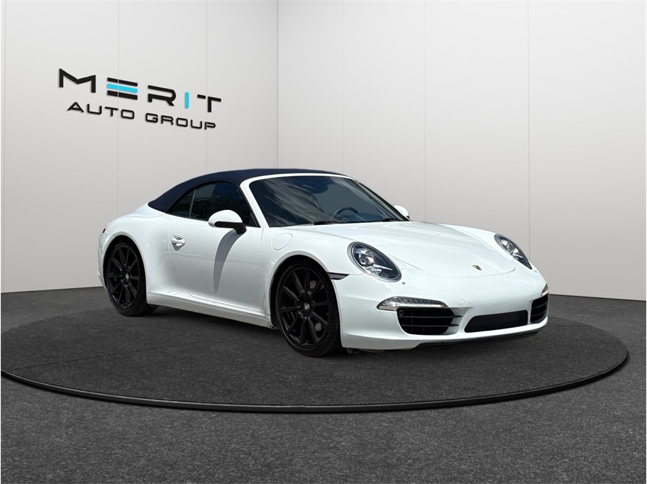 White 2014 Porsche 911 Carrera S Cabriolet RWD Convertible Rear-Wheel Drive 7-Speed Automatic