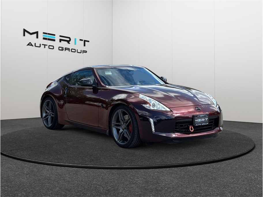 Red (Burgundy) 2013 Nissan 370Z Touring Coupe Rear-Wheel Drive 7-Speed Automatic