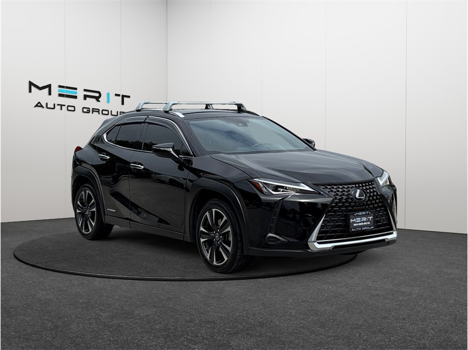 Black 2021 Lexus UX Hybrid 250h AWD SUV / Crossover All-Wheel Drive Continuously Variable Transmission