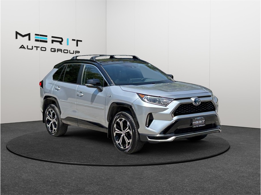 Silver 2021 Toyota RAV4 Prime XSE AWD SUV / Crossover All-Wheel Drive Continuously Variable Transmission