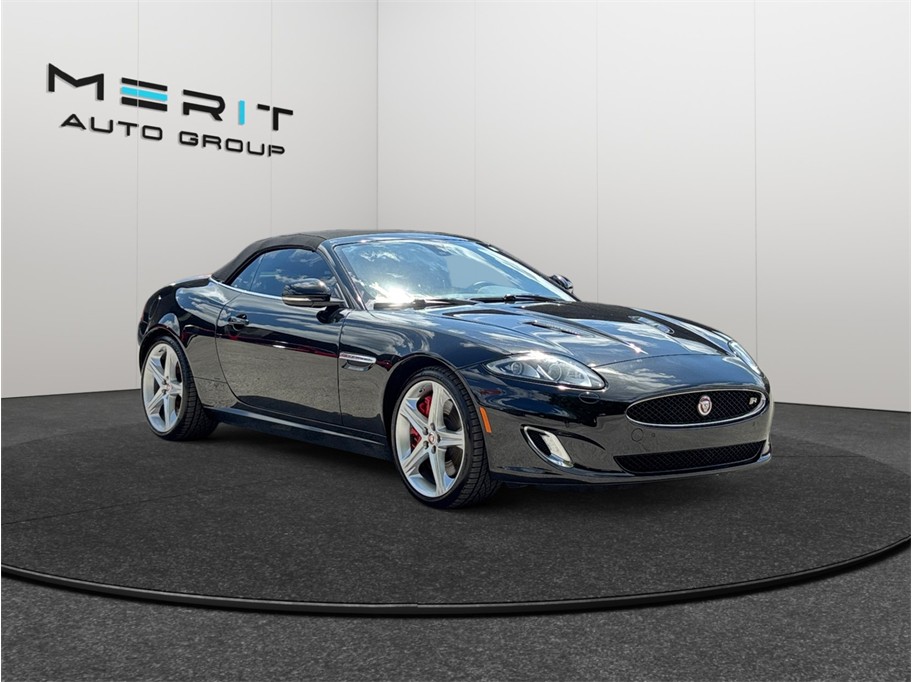Black 2014 Jaguar XK-Series XKR Convertible RWD Convertible Rear-Wheel Drive 6-Speed Automatic