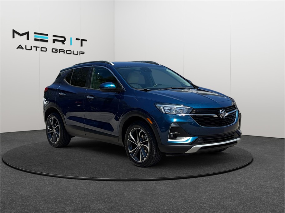 Blue 2021 Buick Encore GX Select FWD SUV / Crossover Front-Wheel Drive Continuously Variable Transmission