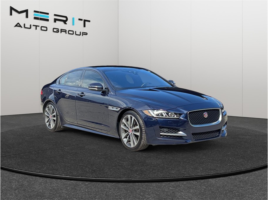Blue 2017 Jaguar XE Sedan Rear-Wheel Drive 8-Speed Automatic