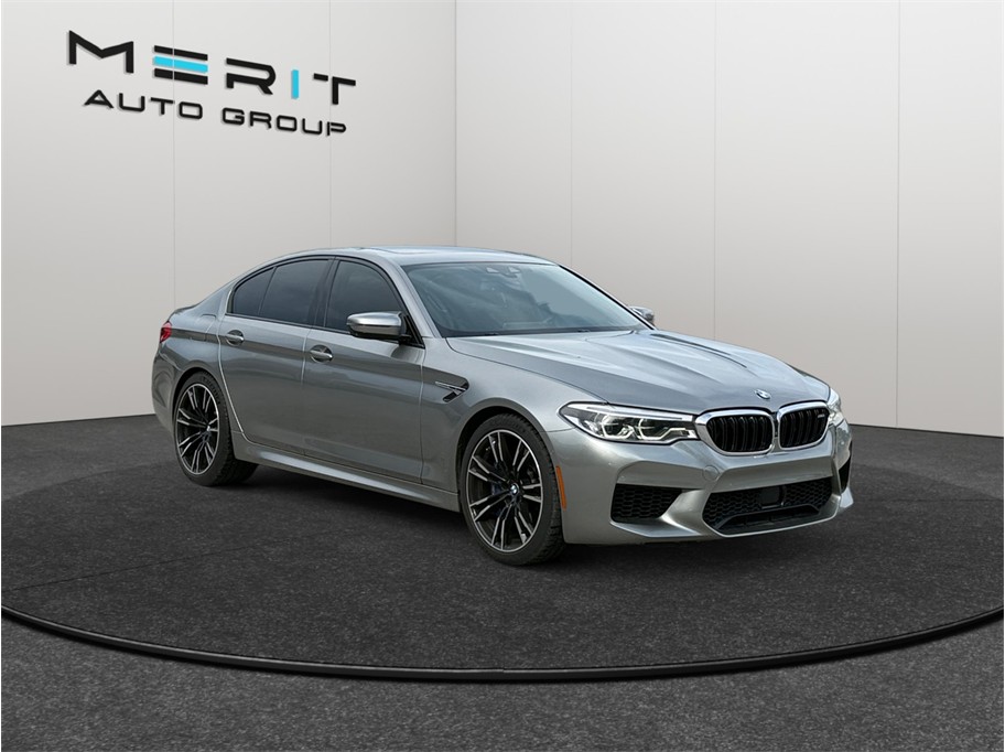 Silver 2019 BMW M5 Sedan All-Wheel Drive 8-Speed Automatic