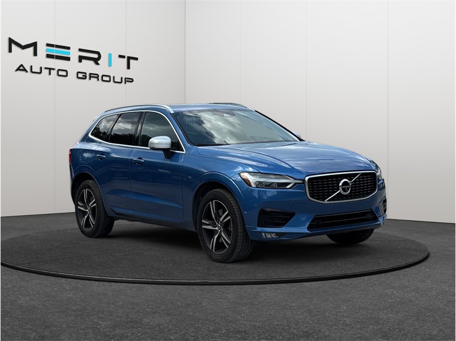 Blue 2019 Volvo XC60 SUV / Crossover All-Wheel Drive 8-Speed Automatic
