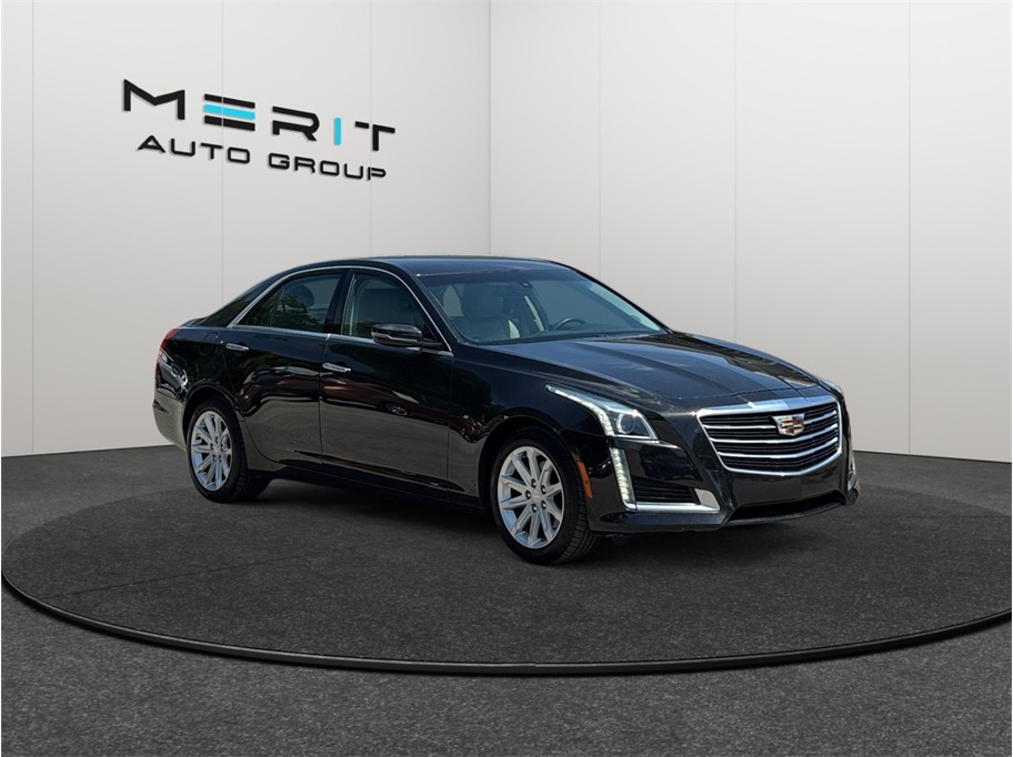 Gray 2015 Cadillac CTS Sedan Rear-Wheel Drive 6-Speed Automatic