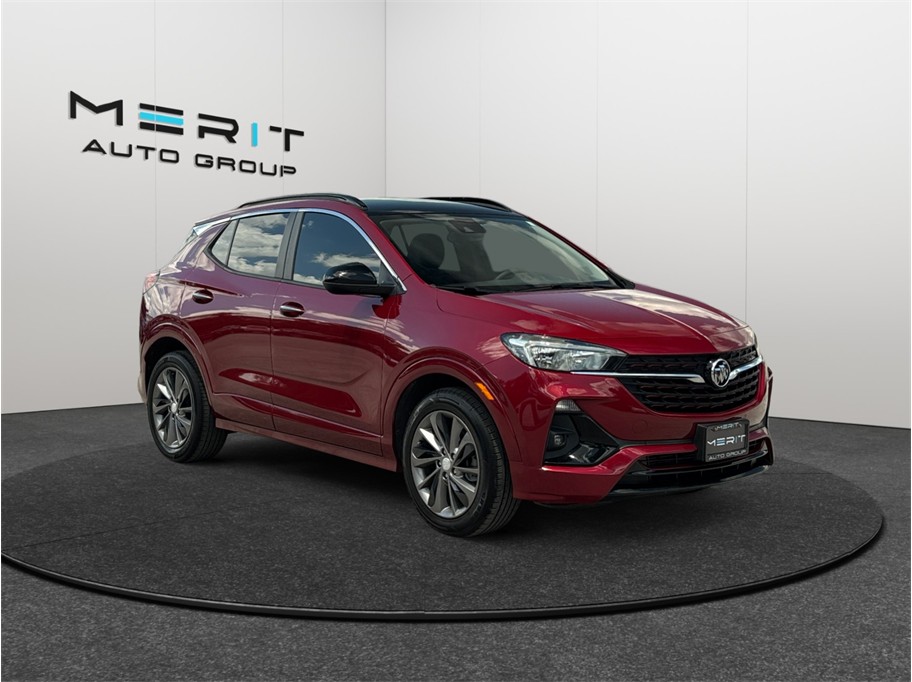 Red 2021 Buick Encore GX SUV / Crossover Front-Wheel Drive Continuously Variable Transmission