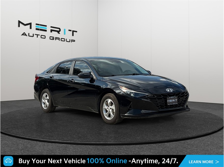 Black 2022 Hyundai Elantra Sedan Front-Wheel Drive Automatic